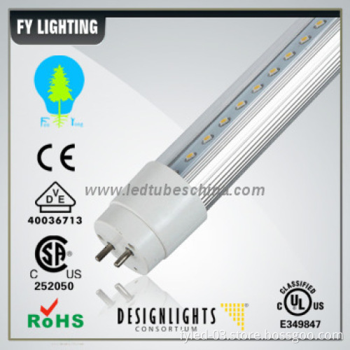 Top Quality Single Pin T8 Led Tube 8FT CRI80 UL cUL